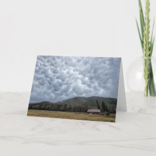 7"x5" Folded Card    Cedar Mt Mammatus