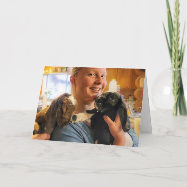 7"x5" Folded Card || Kids in the Kitchen (Front)