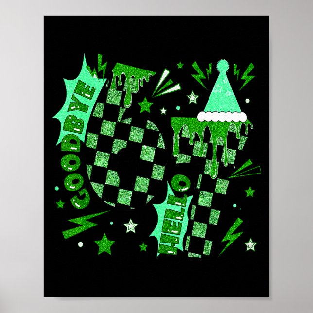 7 Year Old Birthday Goodbye 6 Hello 7 67 Meme Six  Poster (Front)