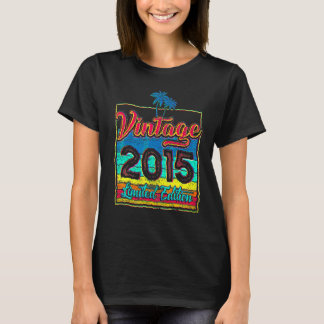 7 Year Old Birthday  Vintage 2015 T-Shirt