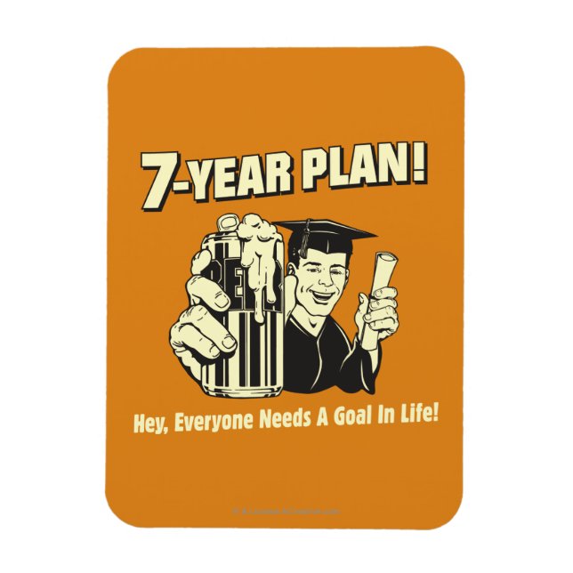 7 Year Plan: Everyone Needs a Goal Magnet (Vertical)