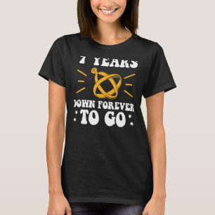 7 years down forever to go 7th wedding anniversary T-Shirt