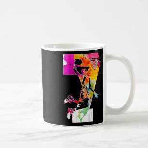 7 Years Number 7 Sketll 7th Birthday Coffee Mug