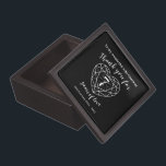 7 years of love black onyx personalised thank you gift box<br><div class="desc">Simple outline heart stone effect line art graphic black onyx 7th Wedding Anniversary gift box. Customise with your own choice of name and relationship. Currently reads to my wonderful wife Thank you for 7 years of love. Ideal for an 7th anniversary black onyx gemstone jewellery gift. 7 years of marriage...</div>