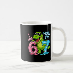 7 years old birthday was 6 7 funny 6 7 kids girl coffee mug