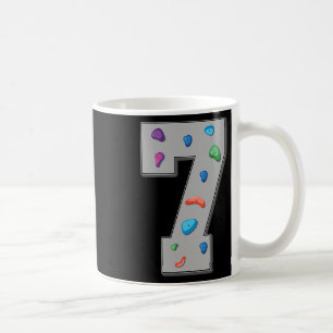 7 Years Old Climber Birthday Bouldering Climbing R Coffee Mug