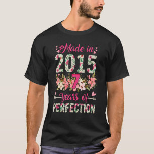 7 Years Old Gifts Women 7th Birthday Girls Made In T-Shirt