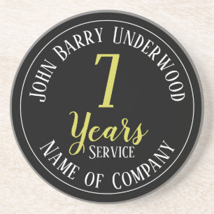 7 Years Service Staff Award Coaster