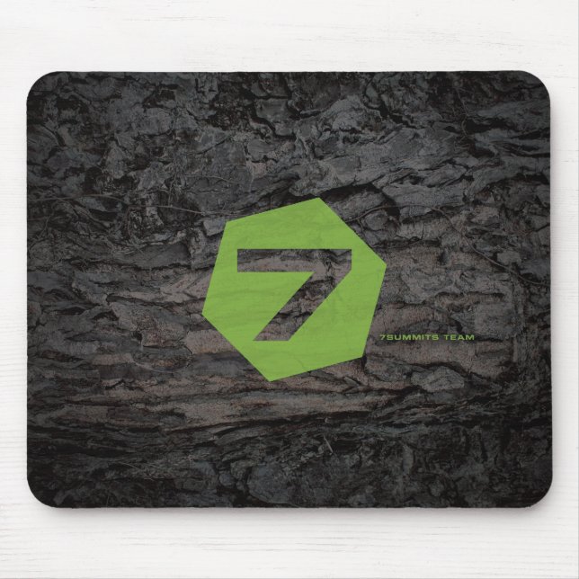 7Summits Green Bark Mouse Pad (Front)