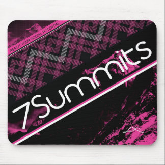 7Summits Magenta Plaid Mouse Pad