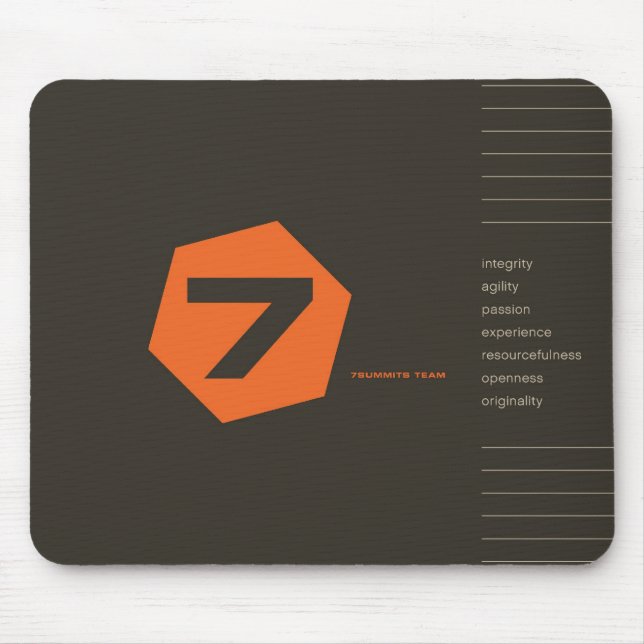 7Summits Values Mouse Pad (Front)