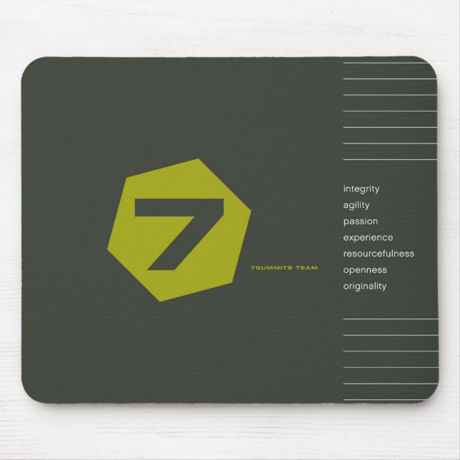 7Summits Values Mouse Pad (Front)