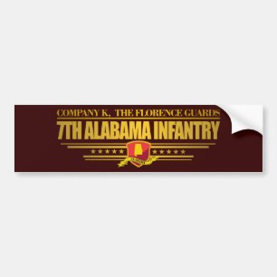 7th Alabama Infantry Bumper Sticker