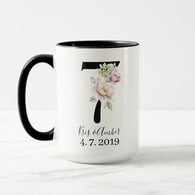 7th Anniversary Coffee Mug (Left)