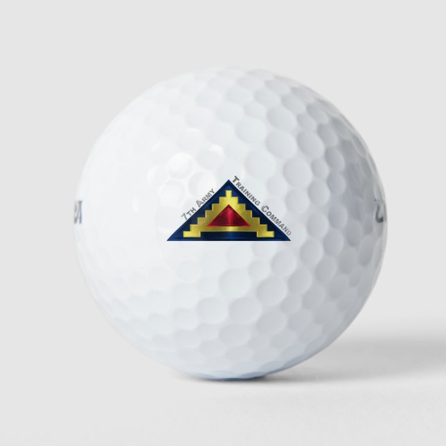7th Army Training Command (7th ATC) Golf Balls (Front)