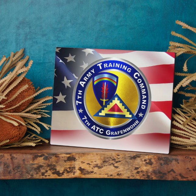  7th Army Training Command (7th ATC)   Plaque (Side)