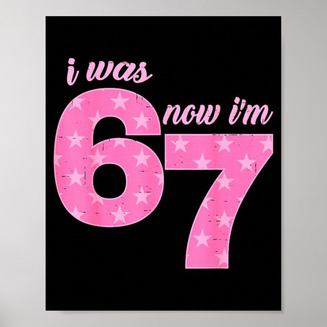 7th Birthday 7 Years Old Boys Kid I Was 6 Now I'm  Poster (Front)