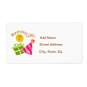 7th Birthday - Birthday Girl