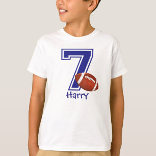 7th Birthday boy personalised T-Shirt