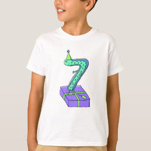 7th Birthday Cartoon. T-Shirt