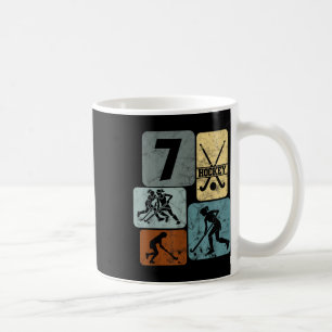 7th Birthday Girls Field Hockey 7 Years Of Hockey  Coffee Mug