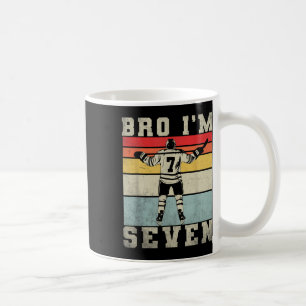7th Birthday Ice Hockey Boy 7 Year Old Hockey Play Coffee Mug