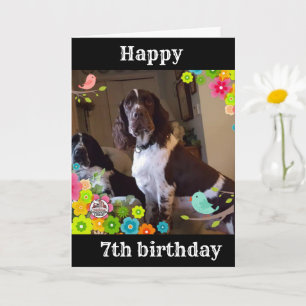 **7th BIRTHDAY IS THE "COOLEST" ONE EVER CARD