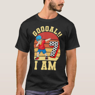 7th Birthday Soccer Themed Birthday Party 7 Years T-Shirt