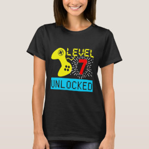 7th Birthday T Shirt Boys Video Game Gamer Boys Co
