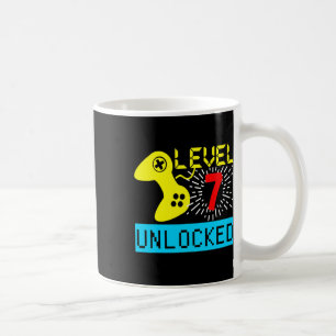 7th Birthday T Shirt Boys Video Game Gamer Boys Co Coffee Mug