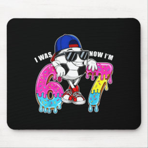 7th Birthday was 6 7 Six Seven 6 7 Kids Boy Soccer Mouse Pad