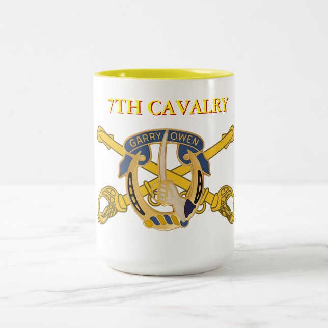7TH CAVALRY MUG (Center)