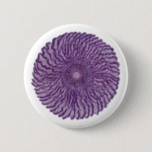 7th Chakra Healing Art - #2 6 Cm Round Badge