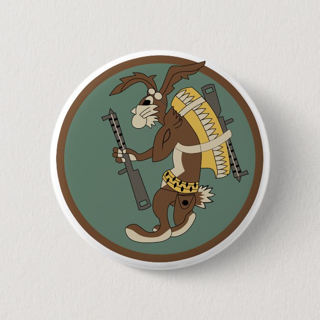 7th Combat Cargo Squadron, WWII 6 Cm Round Badge (Front)