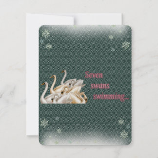 7th Day Of Christmas... Holiday Card