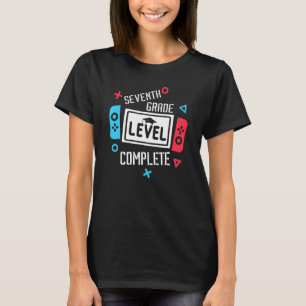7th Grade Graduation Level Complete Video Games Bo T-Shirt