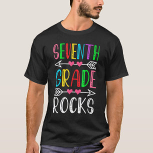 7th Grade Rocks  Students And Teachers Back To Sch T-Shirt