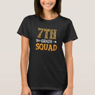 7th Grade Squad First Day Of School Back To School T-Shirt