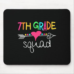 7th Grade Squad Seventh Teacher Student Team Back  Mouse Pad