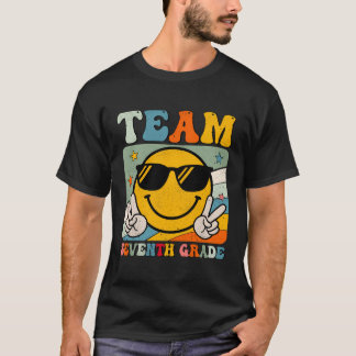 7Th Grade Team Seventh Grade Teacher Student Back  T-Shirt