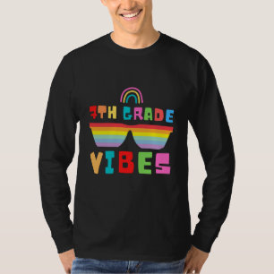7th Grade Vibes Back To School Teacher & Student T-Shirt