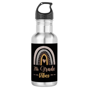 7th Grade Vibes Seventh Grade Back to School 532 Ml Water Bottle
