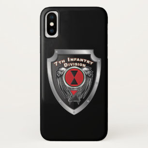 7th Infantry Division “Bayonet Division” iPhone X Case