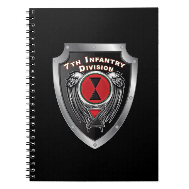 7th Infantry Division “Bayonet Division” Notebook (Front)