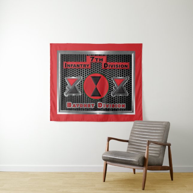 7th Infantry Division “Bayonet Division” Tapestry (In Situ (Horizontal))