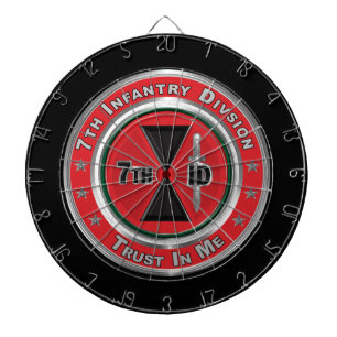 7th Infantry Division  Dartboard