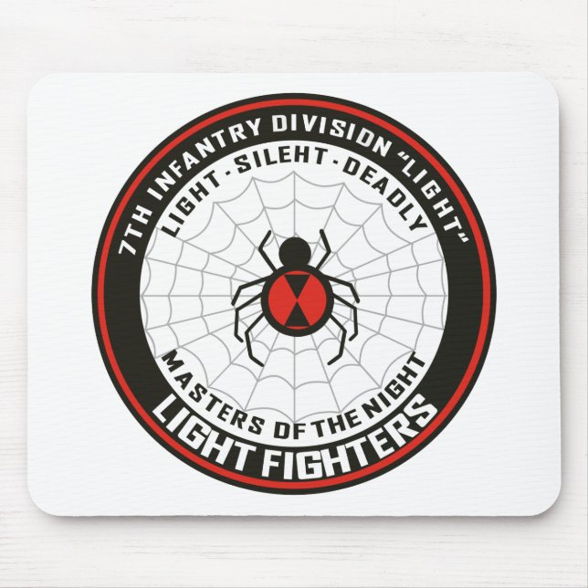 7th Infantry Division (Light) Mouse Pad (Front)