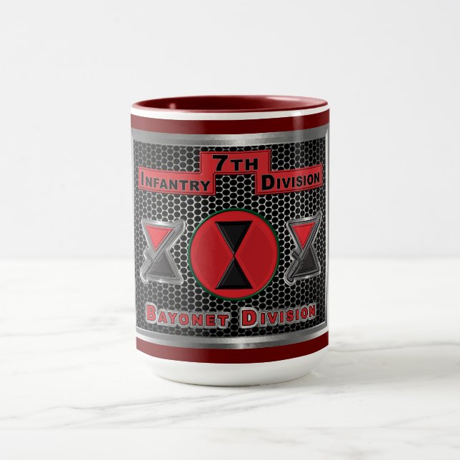 7th Infantry Division Mug (Center)