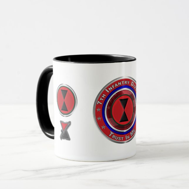 7th Infantry Division   Mug (Front Left)