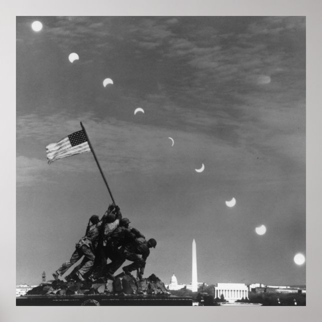 7th March 1970:  Ten separate exposures Poster (Front)